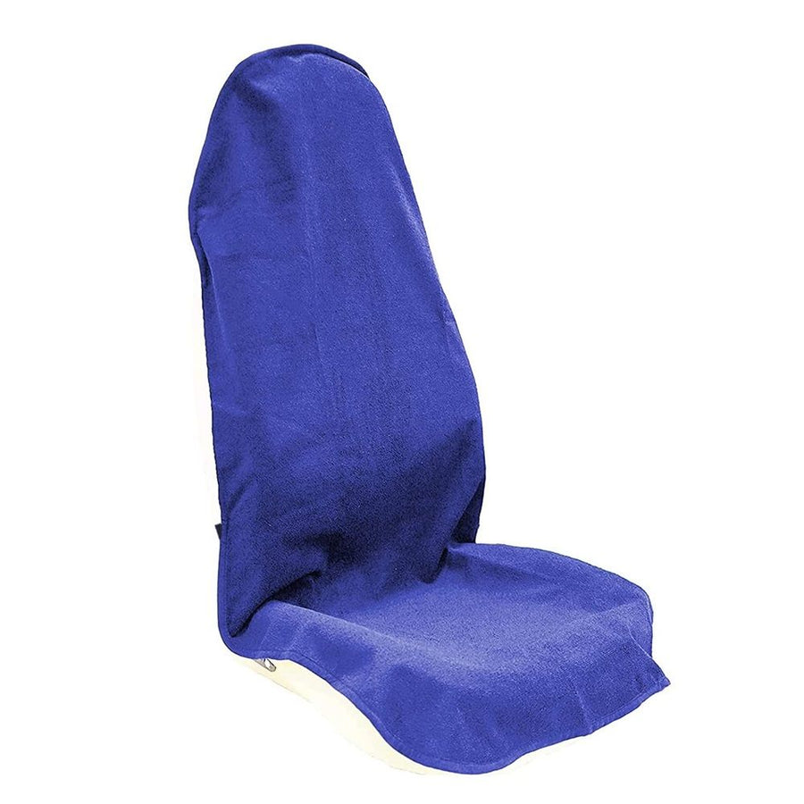 Car Seat Cover Protector Front Seats,for Gym Workout,Running,Swimming,Beach and Hiking,Waterproof Sweat Towel Bucket Seat Covers for Cars SUV Trucks (Blue, 1Pcs)