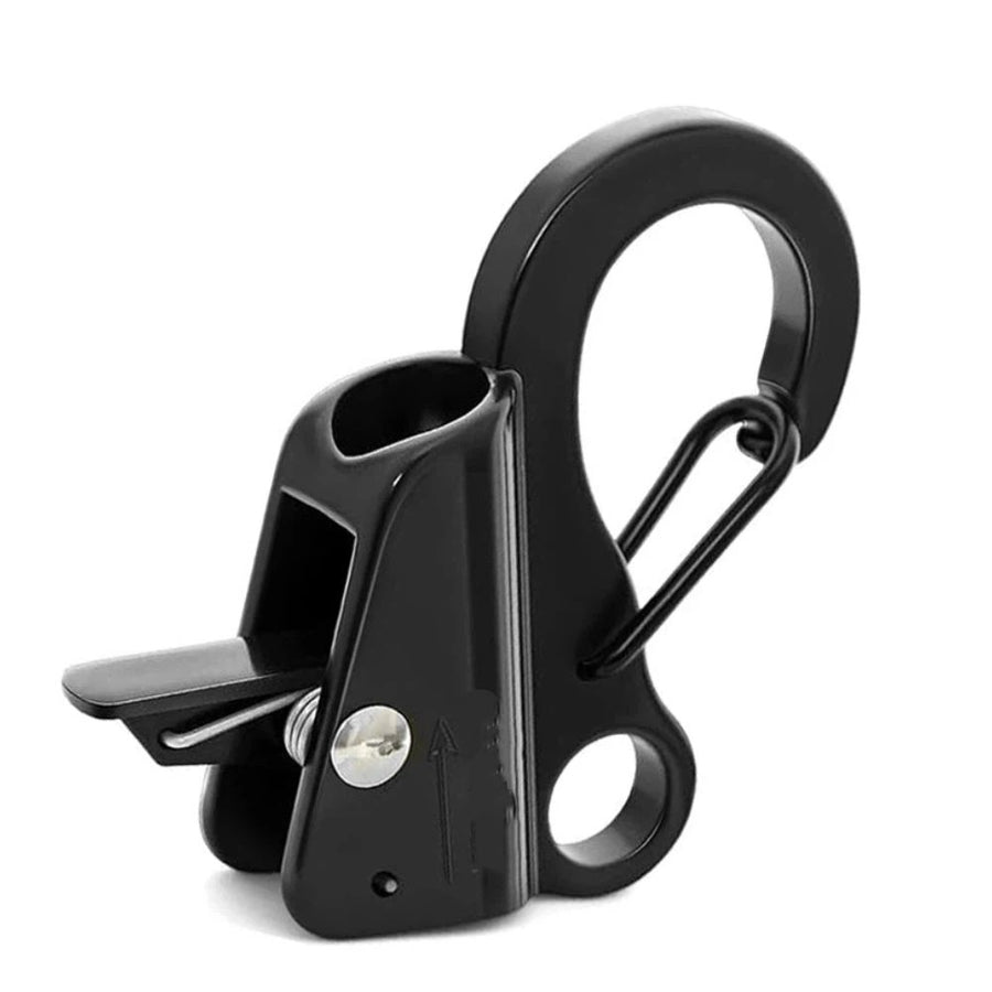 Boat Anchor Hook Sliding Hook,Stainless Steel Easy to Use Knotless Anchor System with Quick Release for 5/8" Rope Jet Skis Pontoon