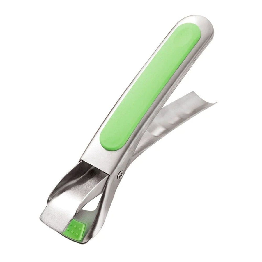 Heavy Duty Stainless Steel Hot Plate Gripper Tongs with Non-Slip Silicone Pads | Multi-Angle Anti-Scald Pan Grabber | Microwaves & Air Fryer Accessories,Rust, Heat Resistant Pot Clamp for Hot Dishes