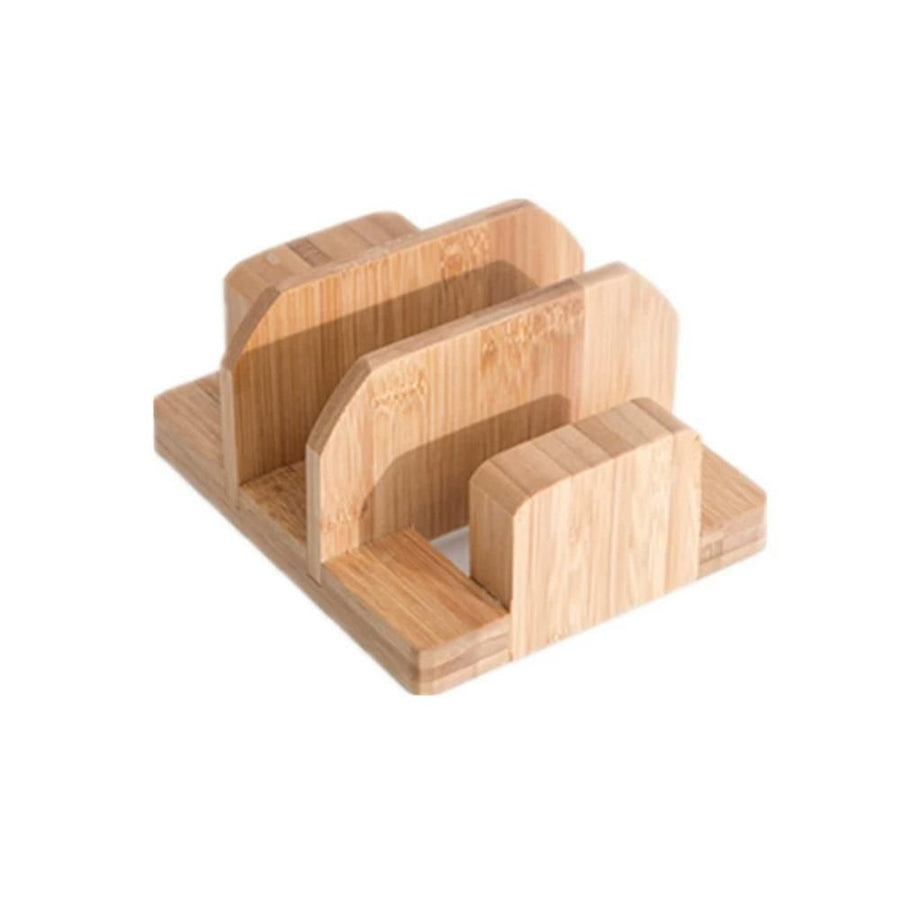Cutting Board Holder, 3 Slot Cutting Board Organizer, for Kitchen Storage, Made Countertop Space Saver for Pot Lids and Cutting Boards