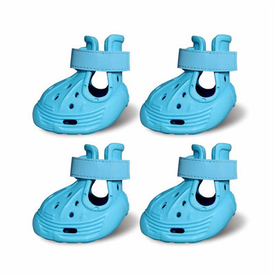 Dog Shoes for Hot Pavement, Breathable Dog Boots Paw Protectors with Adjustable Straps & Non-Slip Sole, Easy On & Off, Waterproof, Easy-Cleaning Outdoor Dog Booties for Beach and Snow（size  3 codes）