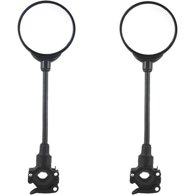 Bike Mirror, 2 Pcs Bicycle Rear View Mirrors with 360-degree Adjustable Rotation, Scratch Resistant, High-definition Wide Viewing Angle, Fit for Mountain Road Bike, Safe for Cycling