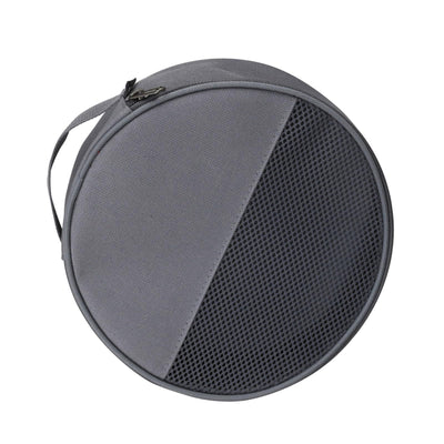 Round Plate Carriers Bag with Zippers and Handle for Outdoor Camping Tableware Storage Dish Organizers Picnics Plate Bag