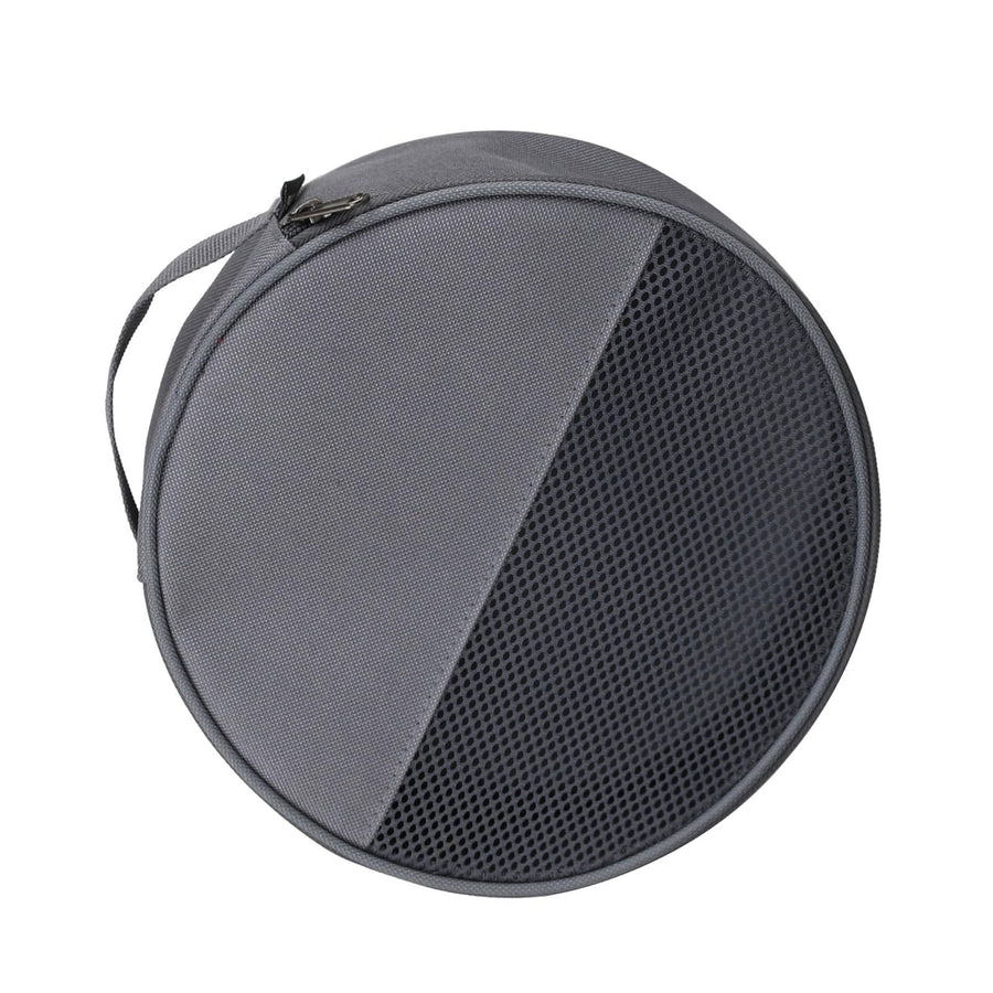 Round Plate Carriers Bag with Zippers and Handle for Outdoor Camping Tableware Storage Dish Organizers Picnics Plate Bag