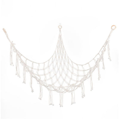 Stuffed Animal Storage Hammock or Net Corner - Large Toy Hammock Net for Stuffed Animals Room Decor - Cute Stuff Animal Organizer Plush Holder 100*100*135cm