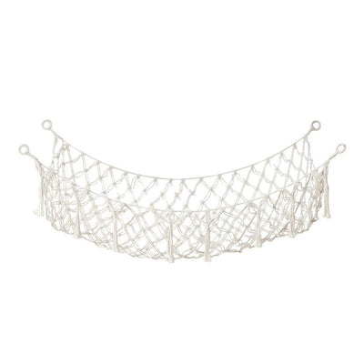 Stuffed Animal Storage Hammock,Large Stuffed Animal Net Or Hammock Wall Hanging Net, Plushie Net, Toy Hammock For Stuffed Animals,Net For Stuffed Animals Corner Large（White）