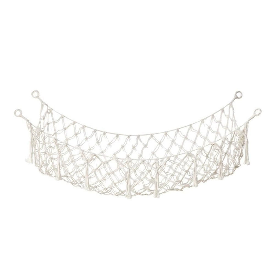 Stuffed Animal Storage Hammock,Large Stuffed Animal Net Or Hammock Wall Hanging Net, Plushie Net, Toy Hammock For Stuffed Animals,Net For Stuffed Animals Corner Large（White）