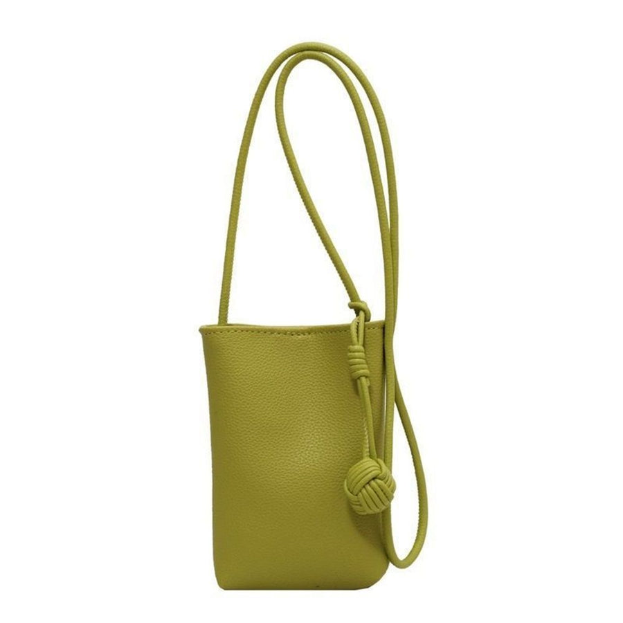 Mobile Phone Bag Mini  Bag  Style Simple and Versatile Small Square Bag rossbody small bag for girls,  PU mini small square bag, green