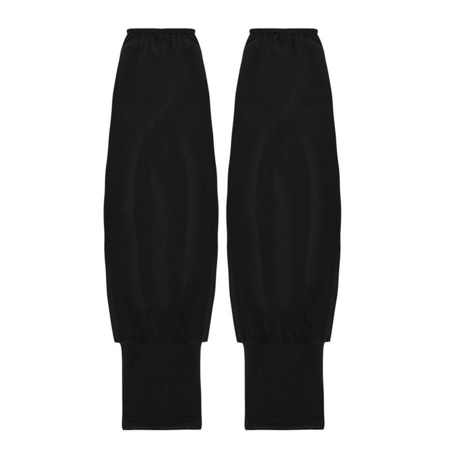 UV Sun Protection Arm Sleeves for Women, Slim Cooling Sleeves Women for Outdoor Cycling Driving Hiking（black 48*15cm）
