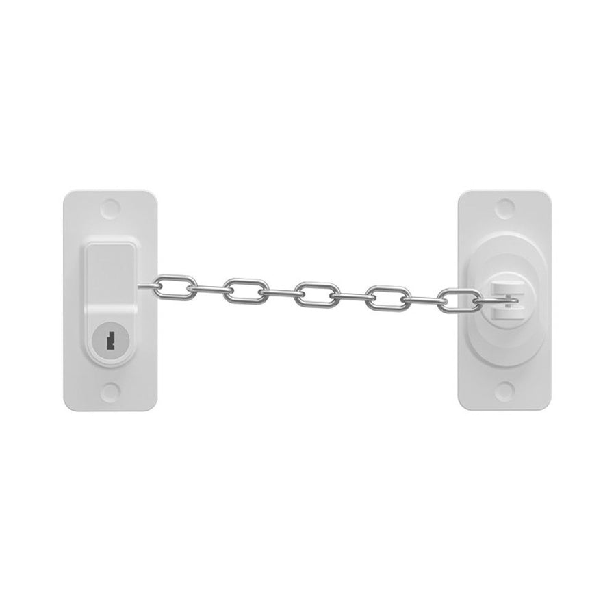 oor Locks for Kids Safety, for Door Monkey, Child Proof Door Lock, Drawers and Child Safety Cabinet Locks, Adhesive No Drilling(White 2Pack)