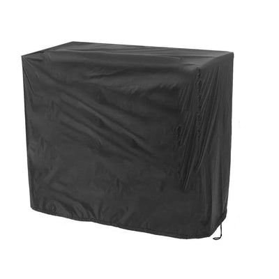 Portable Grill, Tabletop BBQ Cover for Small Gas Barbeque Grill 210D Oxford cloth square barbecue hood（Black 90*63*70cm）