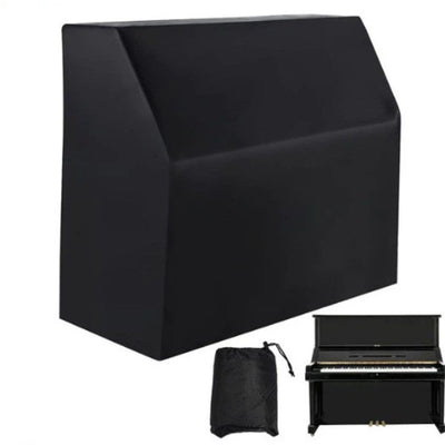 Upright Piano Cover - Silver Oxford Fabric, Dustproof & Waterproof, Household musical instrument protective cover（420D：153*60*110cm）