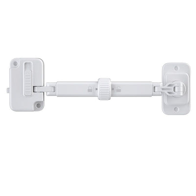 （2 Pack） Child Proof Window Restrictor, Adjustable Baby Safety Window Lock, Window Safety Locks for Toddlers & Pets, Easy to Install Suitable for Door, Washing Machine, Cat Door (White)
