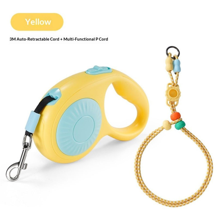 AutoBrake Retractable Dog Leash. for Dog Pulling, 10 ft Heavy Duty No Pull Pet Walking Leash for Extra Large Breeds. Tangle Free, Soft Grip