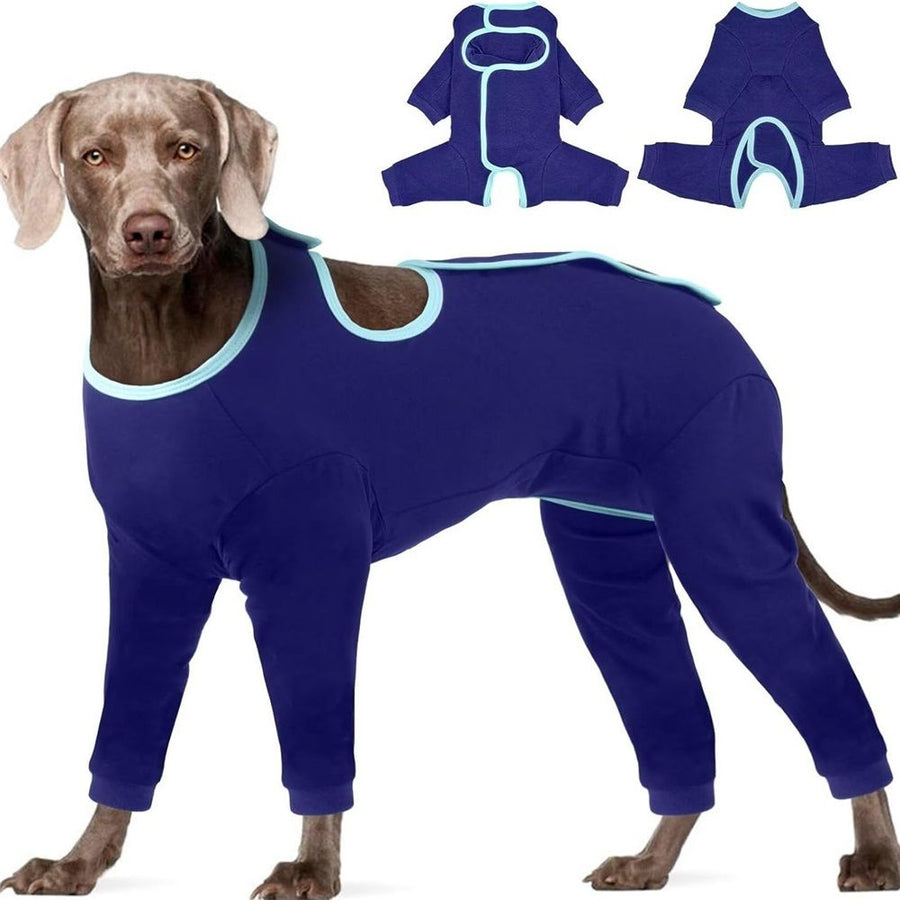Dog Recovery Suit After Surgery,Long Sleeve Dog Surgical Onesie for Surgery,Soft Breathable Pet Pajamas Anti Shedding,Adjustable Bodysuit Prevent Licking Wound,Cone Collar Alternative,XL