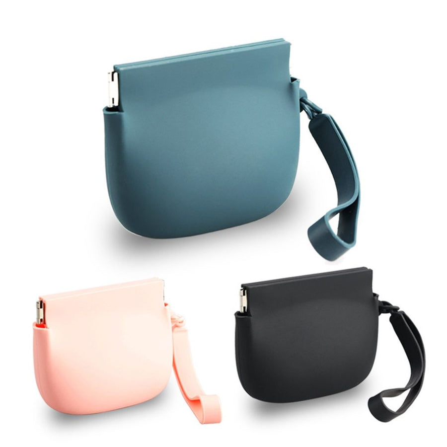 3 pack Squeeze Coin Purse for Women – Silicone Small Coin Pouch for Coins, Keys, Lipstick, and Earphones – Mini Cute Change Purse for Daily Life, Cars, Travel, Party