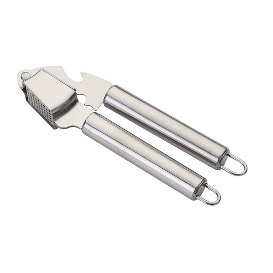 Barrell Handle Garlic Press,Stainless steel manual garlic press, home use garlic crushing tool, new kitchen garlic paste tool
