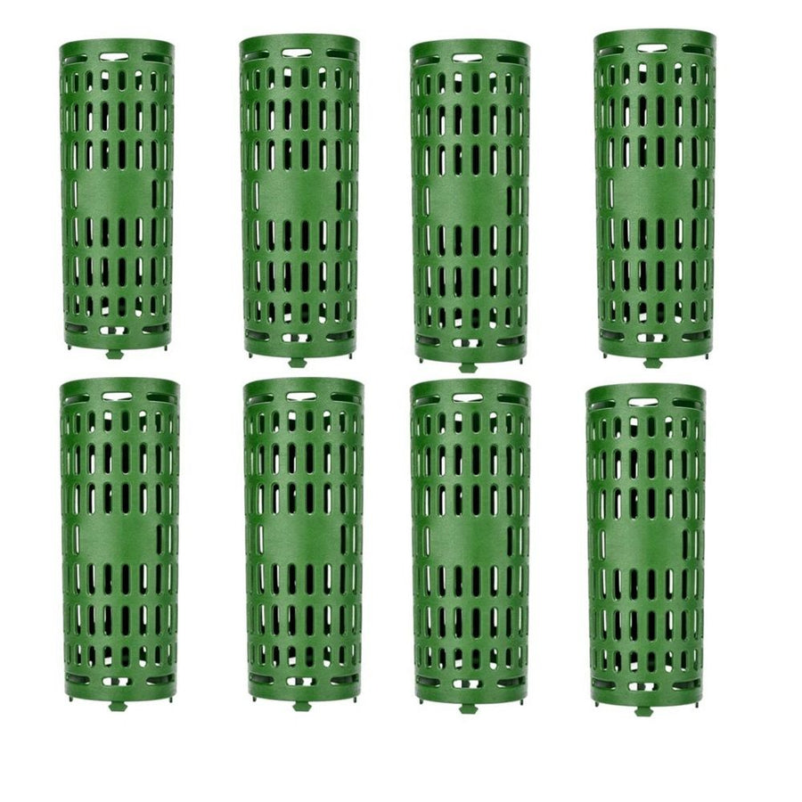 8 PCS plastic Tree Trunk Protector,Resizable New Tree Protection Fence Tubes Tree Guard Bark Plant Protectors | Protects Against Sun Scald, Squirrel, Mowers, Trimmers, Animals