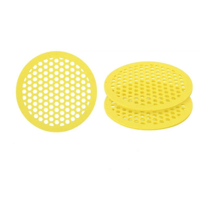 3-Pack Bee Watering Station, Butterfly Watering Station, Garden Decor, Beekeeping Supplies - Circular Yellow