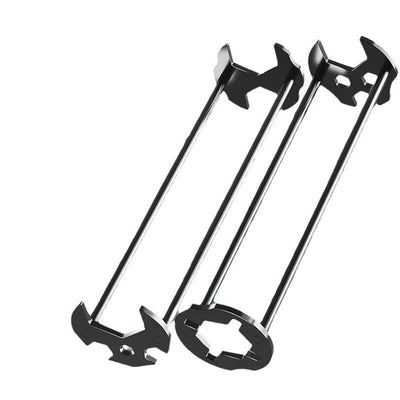 2 Pcs Hex Wrench, Basin Wrench Set,Tight Spaces Maintenance Installation Removal Faucet Tools, for Kitchen Bathroom Screws & Threads