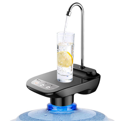 Drinking Water Dispenser Pump, 5 Gallon Automatic Electric Drinking Water Bottle Pump USB Rechargeable Portable Water Pump with Switch Control for 1-5 Gallon Water Jugs