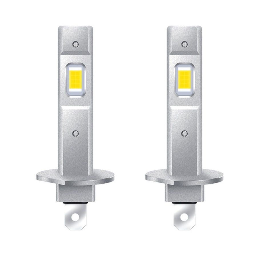 H1 Bulbs  Super Bright, 1:1 Size Stock S6 H1 Light No Adapter Required No Cordless, 3000K Cool White Hi/Lo Bulbs, Plug-N-Play, Driving Fog Spot Light Assemblies, Pack of 2