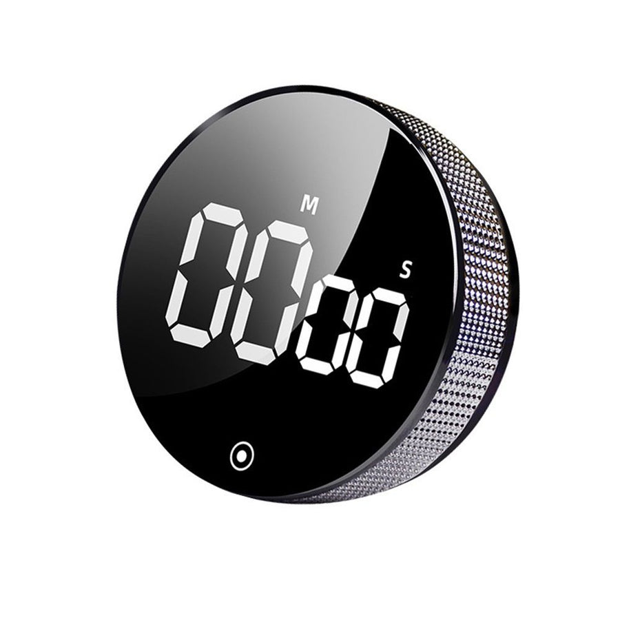 Digital Kitchen Timers, Visual timers Large LED Display Magnetic Countdown Countup Timer for Classroom Cooking Fitness Baking Studying Teaching, Easy for Kids and Seniors（Glacier Silver）