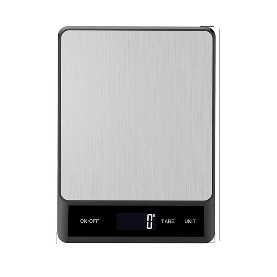 Food Scale Grams and Ounces - Digital Kitchen Scale 10kg/1g Accuracy, Rechargeable ，Stainless Steel, Lightweight for Cooking, Baking, Meal Prep