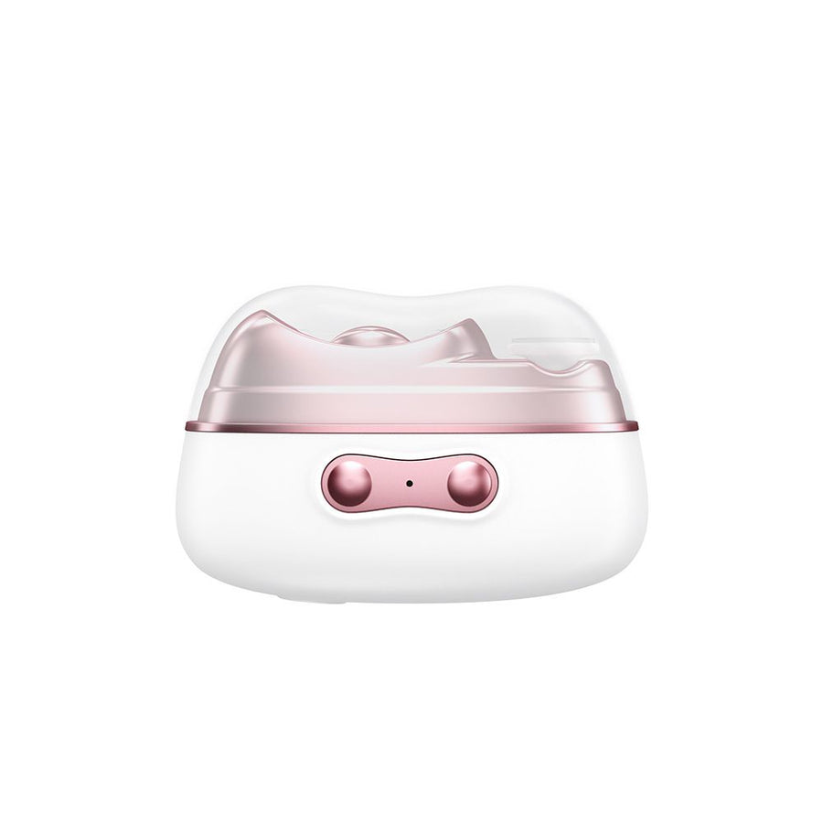 Automatic Electric Nail Clipper & Polisher with Storage|LED Light|UV Lamp|Fingernail & Toenail Polishing Tool/Ideal Gift for Seniors with Limited Mobility & New Parents Trimming Baby Nails（white）