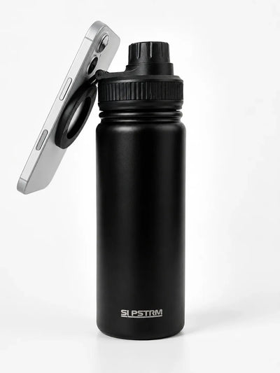 SLPSTRM Magnetic Sports Bottle 500ml - Black