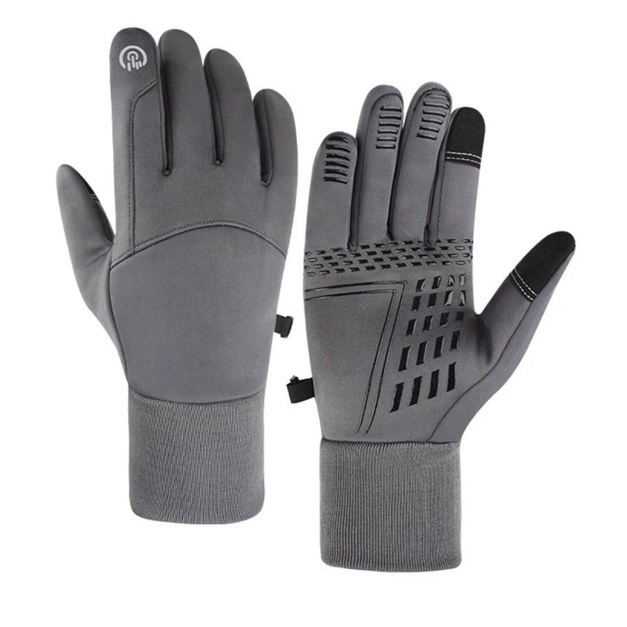 Winter Gloves for Men Women Waterproof Glove,Touchscreen Gloves Thermal Snow Gloves for Running Cycling Driving（gray）