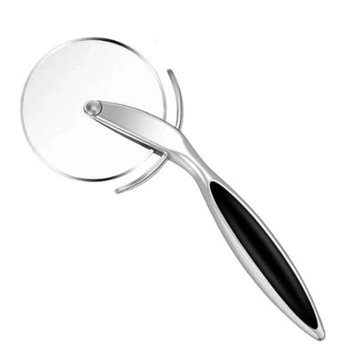 Classic Pizza Wheel with Sharp Blade For Cutting Through Crusts, Pies and More, Built In Finger Guard for Safety and Comfort Grip to Protect Fingers, Dishwasher Safe