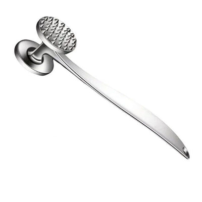 Solid zinc alloy Meat Mallet Tenderizer Tool - Chicken Pounder Flattener, Hammer for Kitchen, Food, Cooking - Dishwasher Safe Meat Smasher