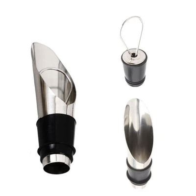 Barware Wine Stopper and Pourer,Premium Wine Pourer & Plug Aerator, Aerating Wine Decanter, Wine Aerator Pourer Spout