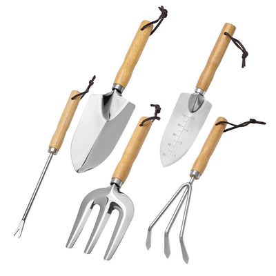 Weed Puller Tool, 5 Piece Stainless Steel Heavy Duty Weeding Tool, Weed Puller, Crack Weeder Tool, Weed Remover Tool with Ergonomic Handle, Gardening Gifts for Women