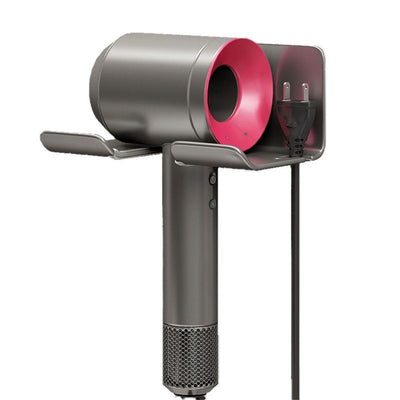 Hair Dryer Holder, Blow Dryer Holder Wall Mounted Compatible with Hair Dryer, Hair Dryer Organizer Hair Dryer Wall Mount(Only one storage rack)