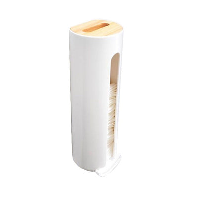 Cotton Pad Holder, Wall Mounted Cotton Rounds Holder Dispenser Face Pad Holder Makeup Organizers Containers for Bathroom（only box）
