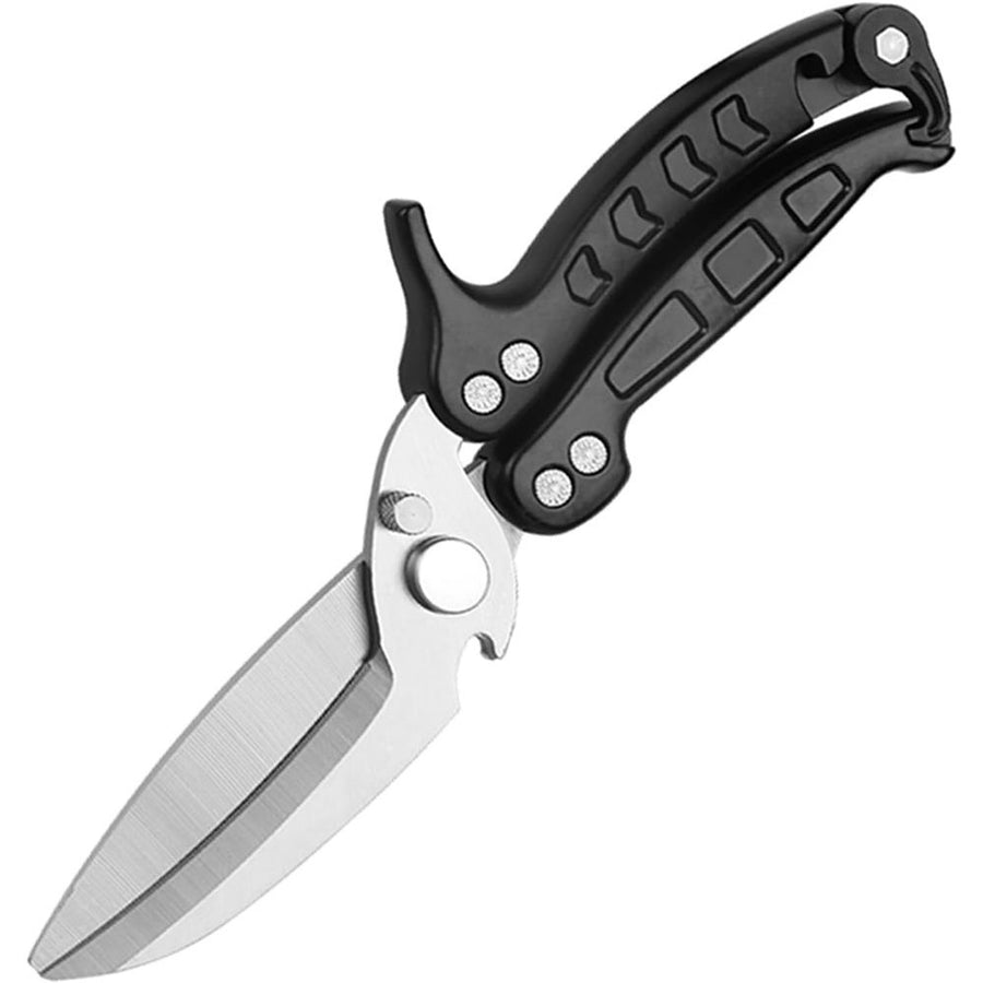 Kitchen Scissors/Shears,Multi-purpose Super Sharp Heavy Duty Poultry Scissors,for Poultry, Fish, Meat, Vegetables, a Good Partner in the Kitchen (Black)