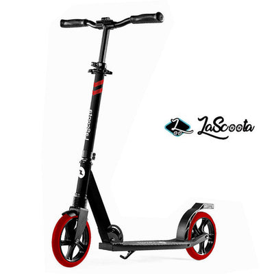 NNEDSZ Lascoota Pulse Kick Push Commuter Scooter Teen Adult Black-0