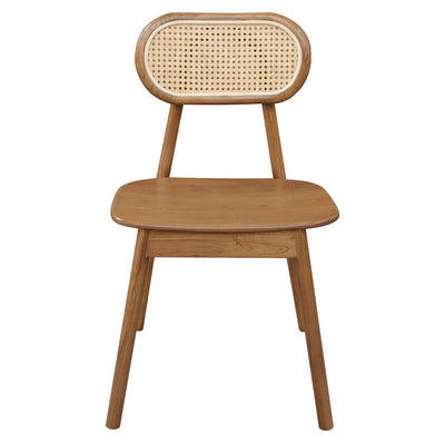 NNEDSZ Kelly Rattan Dining Chair (Almond)-0