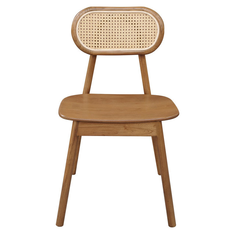 NNEDSZ Kelly Rattan Dining Chair (Almond)-0