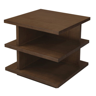 NNEDSZ Hudson Oversized Square Side Table (Walnut)-0