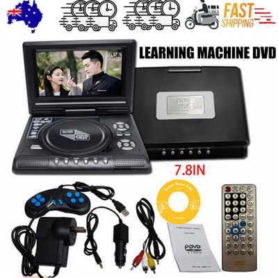 NNEDSZ 7Inch Portable Dvd Player CD Card Hd 16:9 Lcd Large 270-Degree Rotation Screen-0