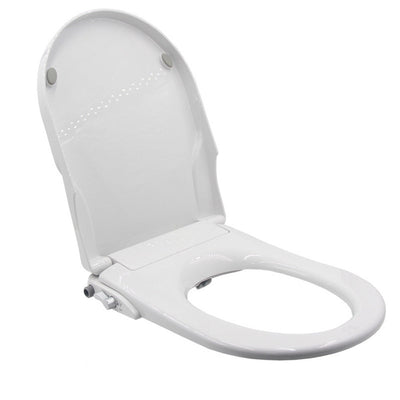 NNEDSZ Non Electric Bidet Toilet Seat D Cover Bathroom Dual Nozzle SpWater Wash-0