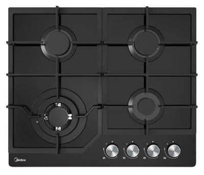 NNEDSZ Gas Glass Cooktop 60cm Black-0