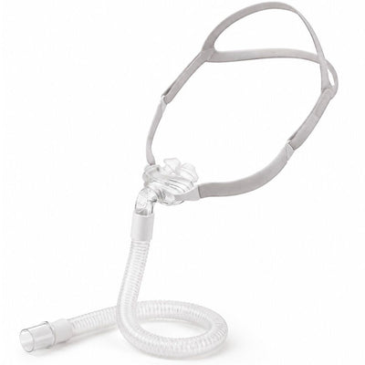 Yuwell Nasal CPAP Pillow Mask, Intranasal, Soft Pillow CPAP Mask, S/M/L, 22mm 360 Degree Pivot, Short No Crimp Tube