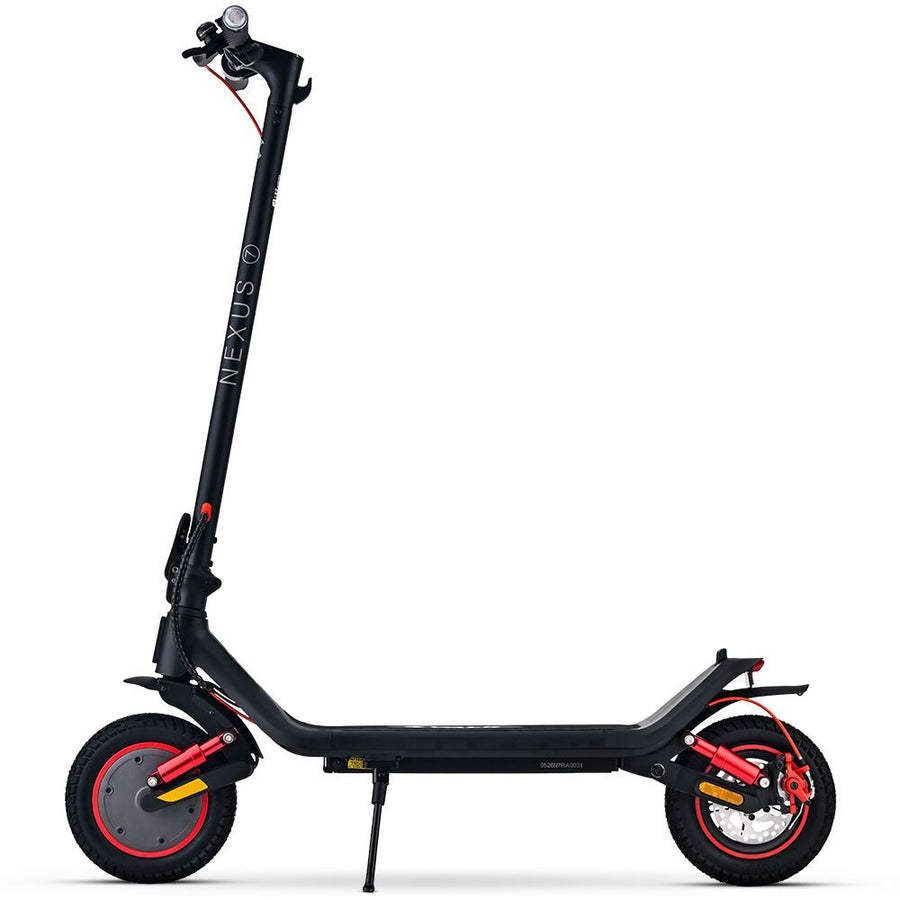 VALK Nexus 7 Electric Scooter, 500W, AU Compliant, 30km Max Range, 10 inch Tyres, Suspension, Folding Motorised Commuter eScooter for Adults,