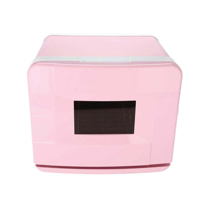 NNEDSZ 8L Pink Electric Towel Warmer UV Steriliser Cabinet Small Hot Heater Sanitiser-0