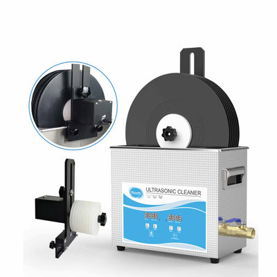 NNEDSZ Alloy Vinyl Record Cleaning Stand Drying Rack For Ultrasonic Cleaner Disc Bracket-0