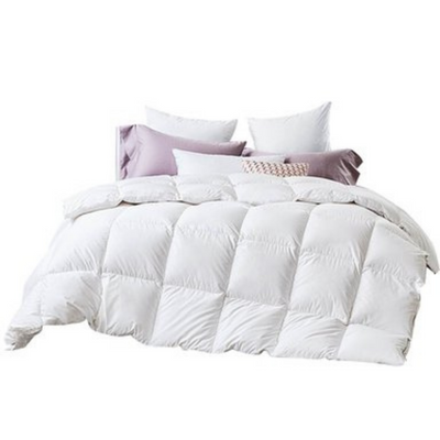 NNEDSZ 80% Duck Down 20% Duck Feather Quilt - Double-0